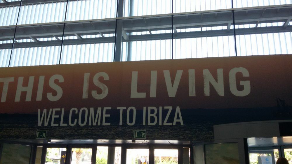 Welcome at Ibiza airport